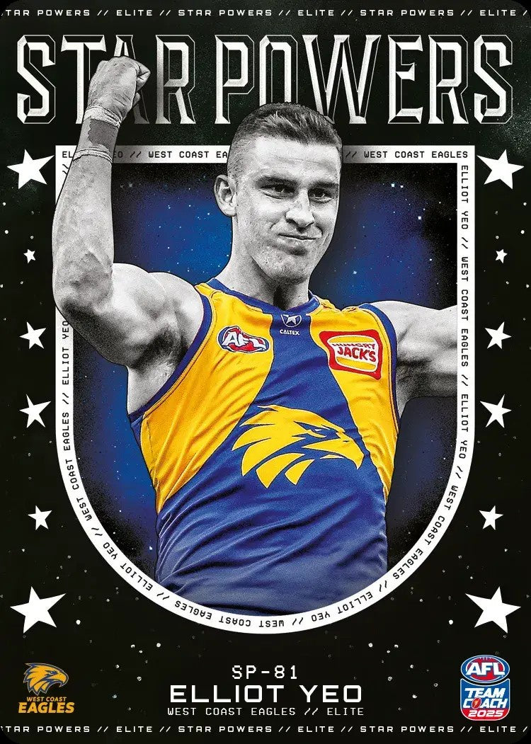 Elliot Yeo, SP-81, Star Powers, 2025 Teamcoach AFL