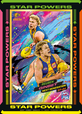 Reuben Ginbey, NEON Star Powers, 2024 Teamcoach AFL