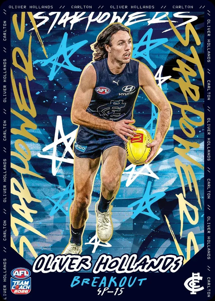 Oliver Hollands, SP-15, TEAM Star Powers, 2026 Teamcoach AFL