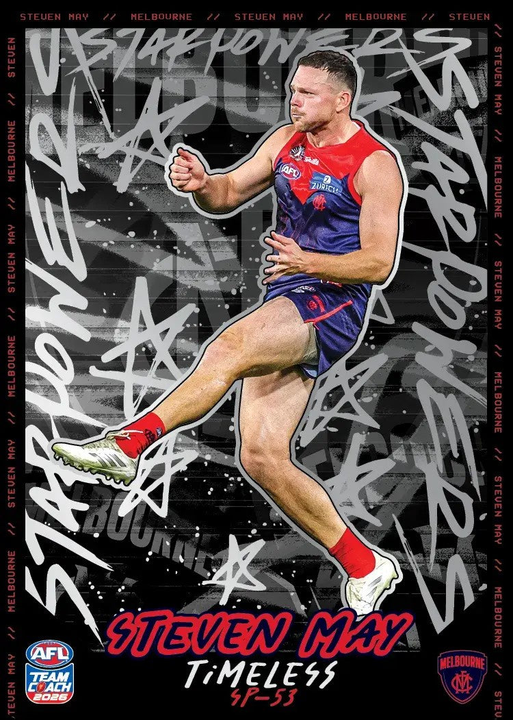 Steven May, SP-53, Star Powers, 2026 Teamcoach AFL