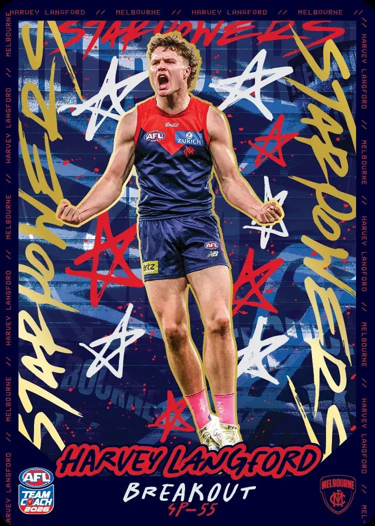 Harvey Langford, SP-55, TEAM Star Powers, 2026 Teamcoach AFL