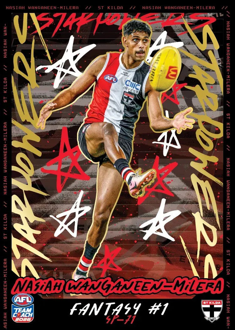 Nasiah Wanganeen-Milera, SP-71, TEAM Star Powers, 2026 Teamcoach AFL
