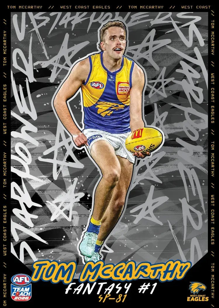Tom McCarthy, SP-81, Star Powers, 2026 Teamcoach AFL