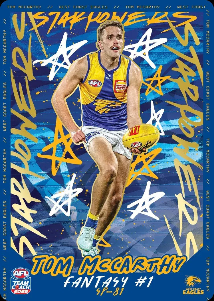 Tom McCarthy, SP-81, TEAM Star Powers, 2026 Teamcoach AFL