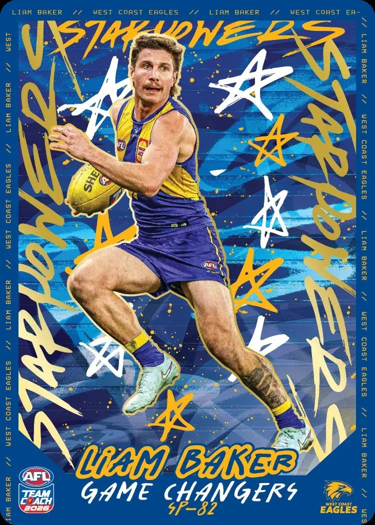 Liam Baker, SP-82, TEAM Star Powers, 2026 Teamcoach AFL