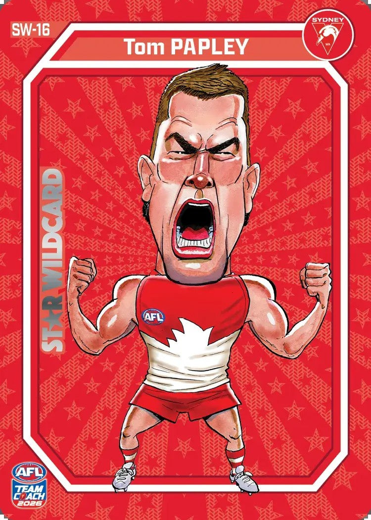Tom Papley, Star Wildcard, 2026 Teamcoach AFL