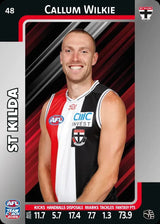 2025 Teamcoach AFL Silver Parallel Cards - Cards 1 to 100 - Pick Your Card