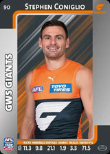 2025 Teamcoach AFL Silver Parallel Cards - Cards 1 to 100 - Pick Your Card