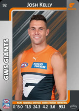 2025 Teamcoach AFL Silver Parallel Cards - Cards 1 to 100 - Pick Your Card