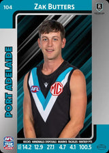 2025 Teamcoach AFL Silver Parallel Cards - Cards 101 to 198 - Pick Your Card