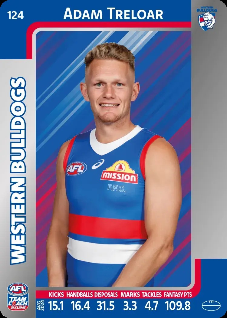 2025 Teamcoach AFL Silver Parallel Cards - Cards 101 to 198 - Pick Your Card