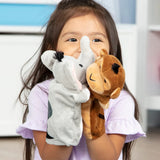 Melissa & Doug - Safari Buddies Hand Puppets