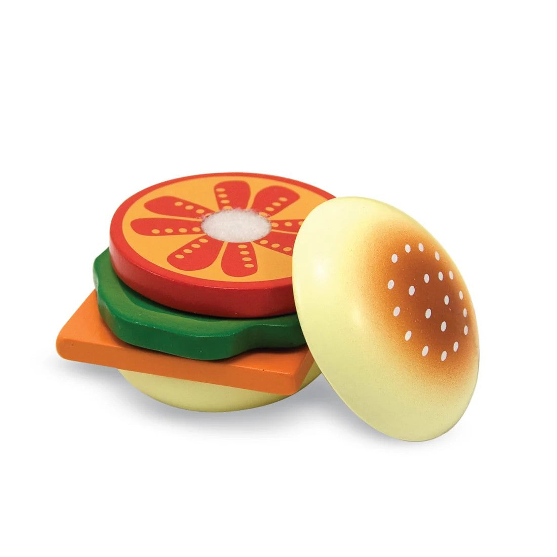 Melissa & Doug - Sandwich Making Set - Wooden Play Food