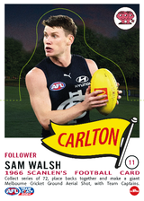 2024 Teamcoach AFL Scanlens Die-Cut - Cards 1 to 72 - Pick Your Card