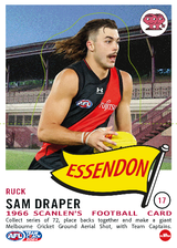 2024 Teamcoach AFL Scanlens Die-Cut - Cards 1 to 72 - Pick Your Card