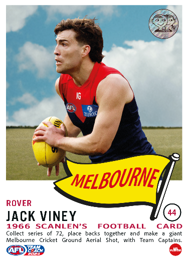 Jack Viney, RETRO Scanlens, 2024 Teamcoach AFL