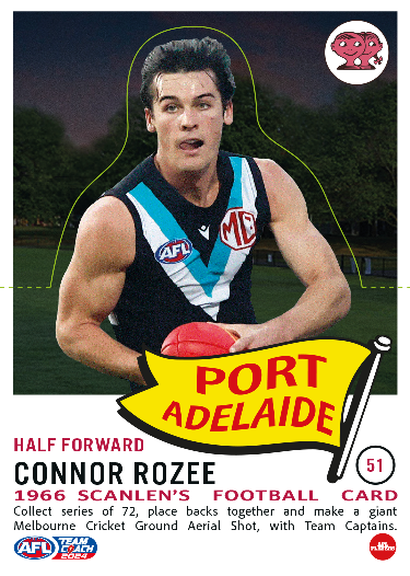 2024 Teamcoach AFL Scanlens Die-Cut - Cards 1 to 72 - Pick Your Card