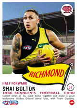 2024 Teamcoach AFL Scanlens Die-Cut - Cards 1 to 72 - Pick Your Card