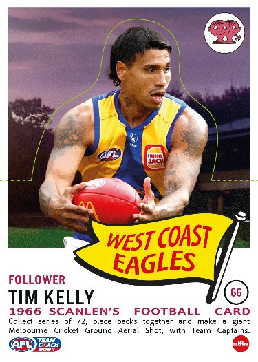 2024 Teamcoach AFL Scanlens Die-Cut - Cards 1 to 72 - Pick Your Card