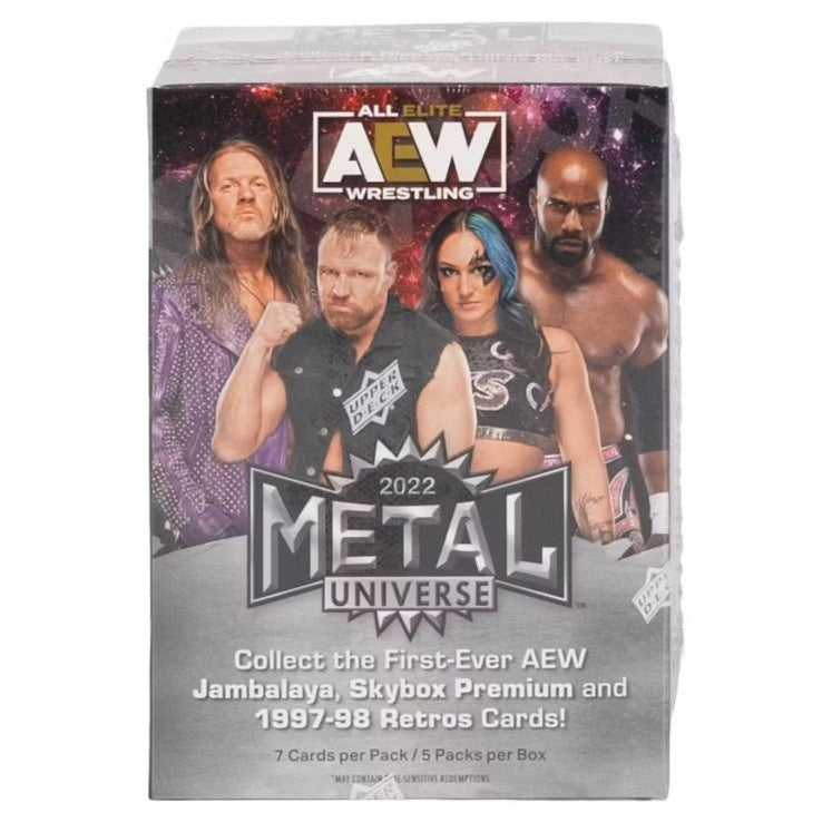2022 Upper Deck AEW Metal Universe Wrestling Blaster Box