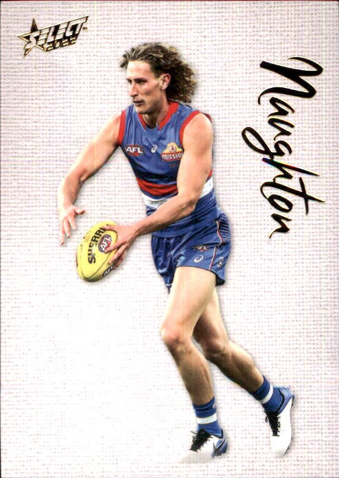 Aaron Naughton, Blank Canvas, 2022 Select AFL Footy Stars 028