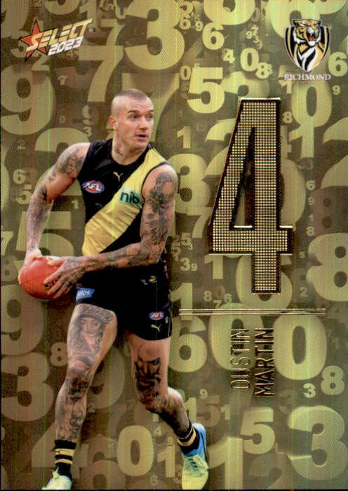 Dustin Martin, Numbers, 2023 Select AFL Footy Stars