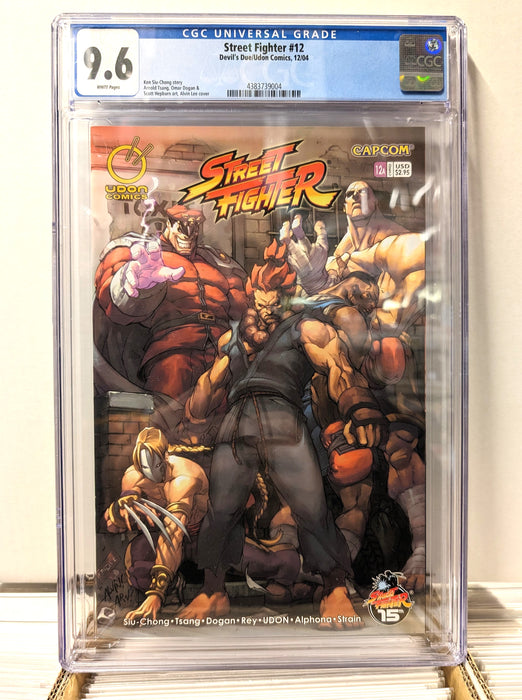 Street Fighter, Vol. 2, #12 Comic, Graded CGC 9.6
