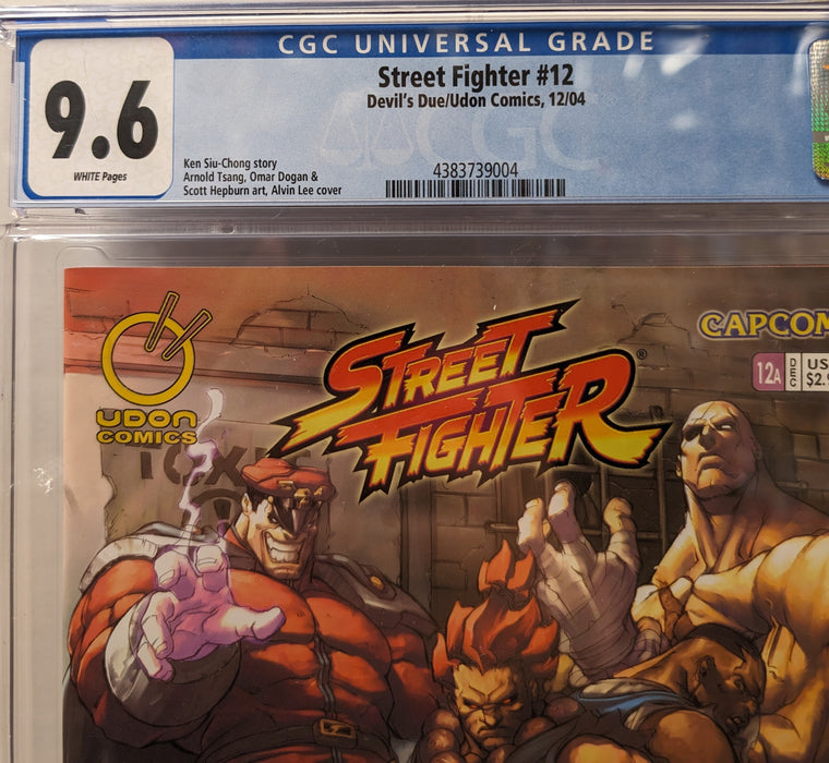 Street Fighter, Vol. 2, #12 Comic, Graded CGC 9.6