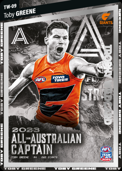 Toby Greene, Silver Trophy Wildcard, 2024 Teamcoach AFL