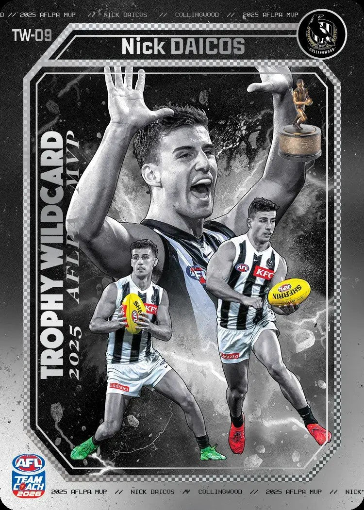 Nick Daicos, Trophy Wildcard, 2026 Teamcoach AFL