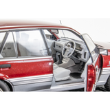 Red/Silver Holden VL Calais, 1:24 Scale Diecast Car