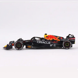 Mini GT, Oracle Red Bull Racing RB18 #1 Max Verstappen 2022 Abu Dhabi Grand Prix Winner - 1:64 Scale Diecast Model Car