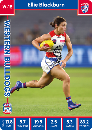 2023 Teamcoach AFL - AFLW Cards -  Cards W-01 to W-18 - Pick Your Card