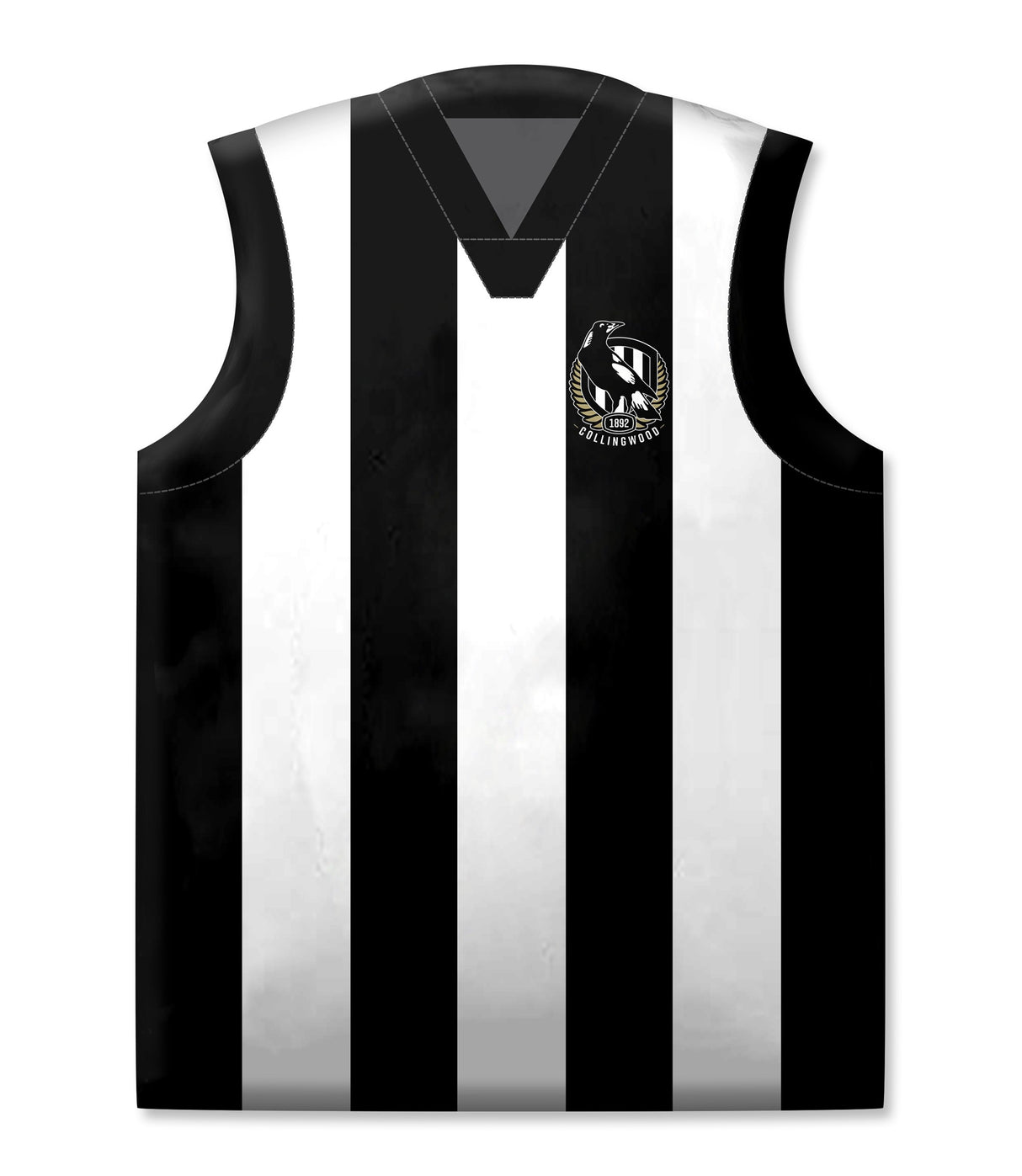 Collingwood Magpies Guernsey Shaped Cushion