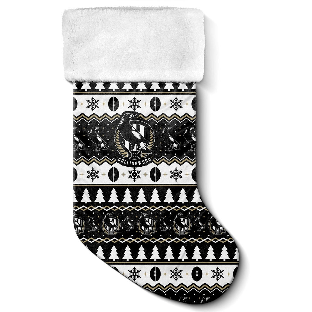 Collingwood Magpies Jumbo Christmas Stocking