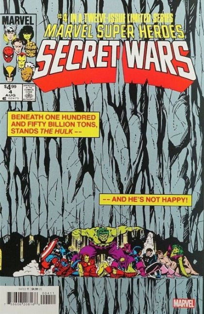 Marvel Super Heroes Secret Wars, #4 Facsimile Comic