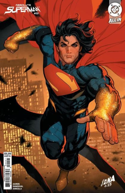 Absolute Superman #19 David Nakayama Connecting Variant Comic