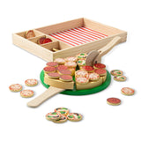 Melissa & Doug - Wooden Pizza Party Play Set