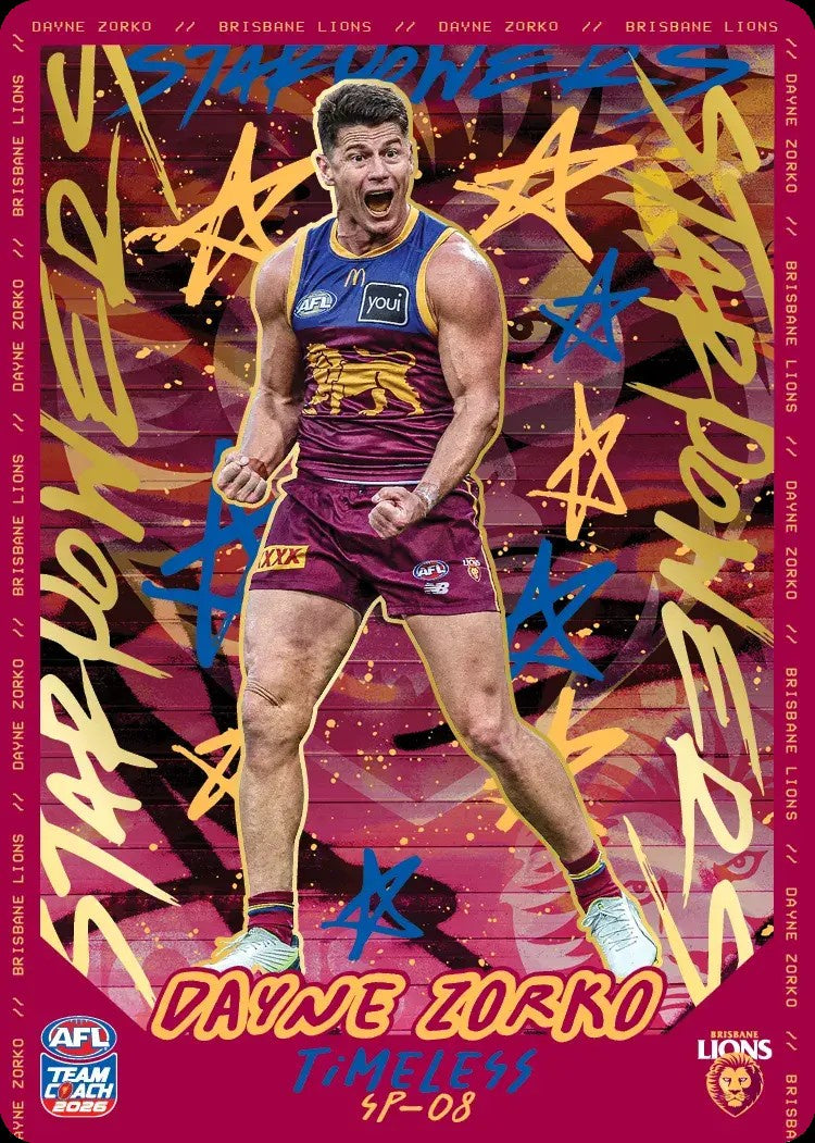 Dayne Zorko, TEAM Star Powers, 2026 Teamcoach AFL