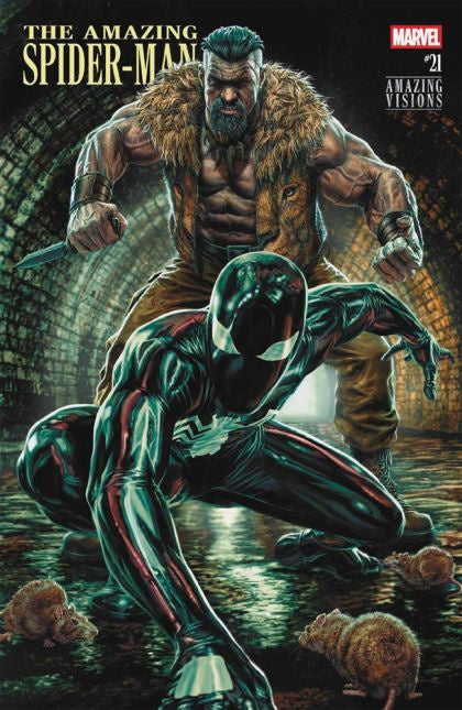 The Amazing Spider-Man, Vol. 7, #21 Lee Bermejo Amazing Visions Variant Comic