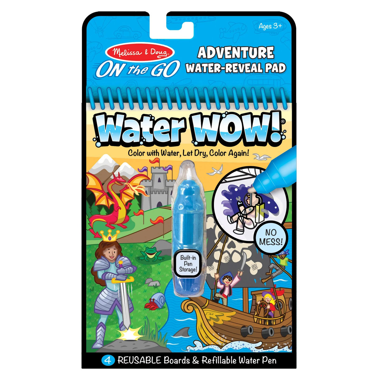 Melissa & Doug - Water Wow! Water-Reveal Pad – Adventure