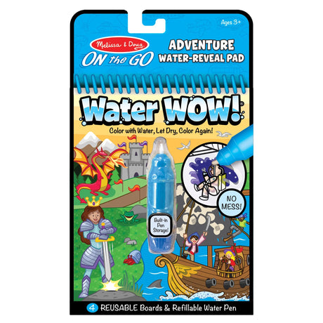 Melissa & Doug - Water Wow! Water-Reveal Pad – Adventure
