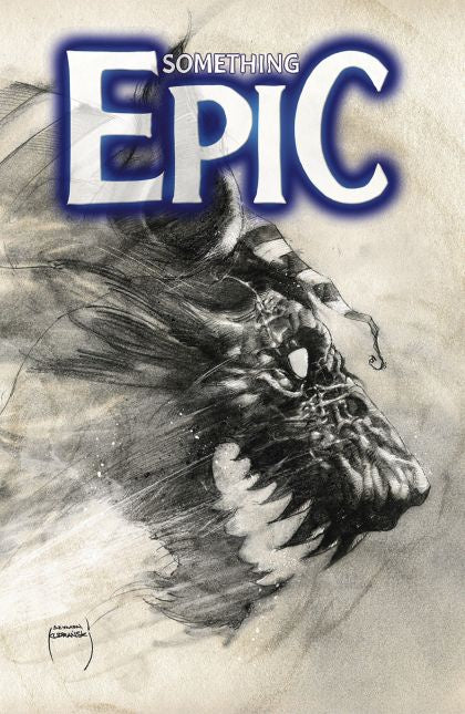 Something Epic #12 B&W Variant Comic