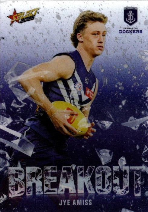 Jye Amiss, B26, Breakout, 2025 Select AFL Footy Stars