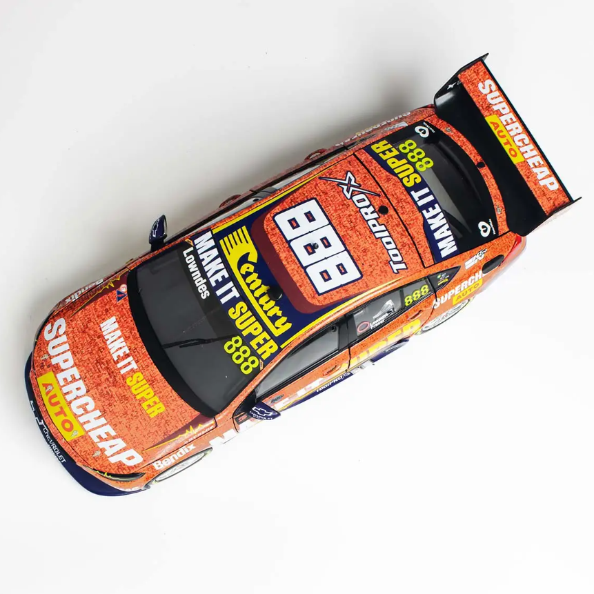 Biante Holden ZB Commodore - Triple Eight Racing - SUPERCHEAP AUTO Racing - Lowndes/Fraser #888 - 2022 Bathurst 1000, 1:43 Scale Diecast Model Car