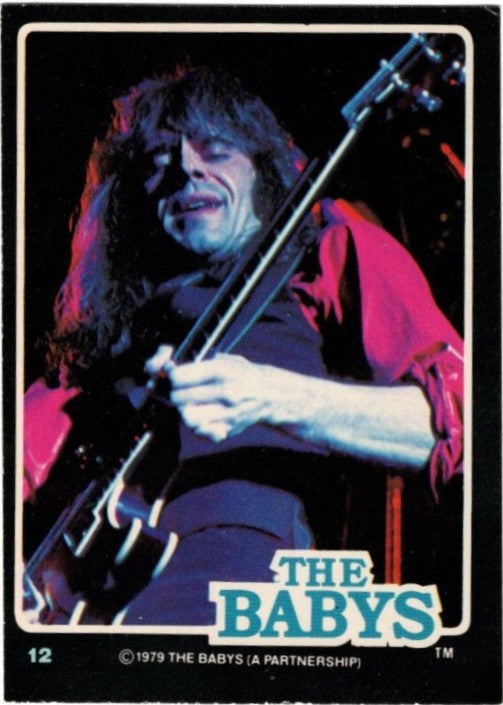 The Babys #12, 1979 Donruss Rockstars