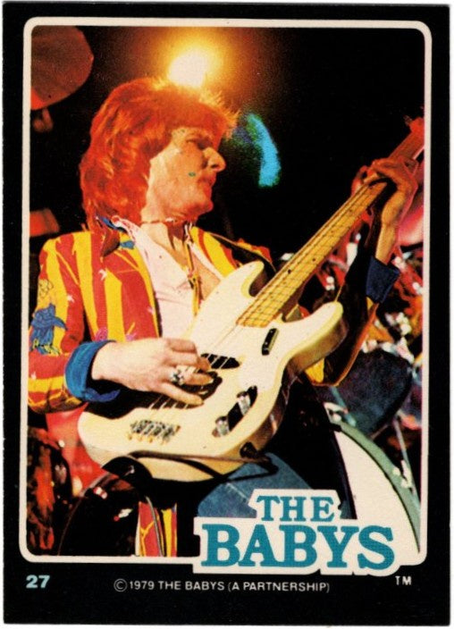 The Babys #27, 1979 Donruss Rockstars