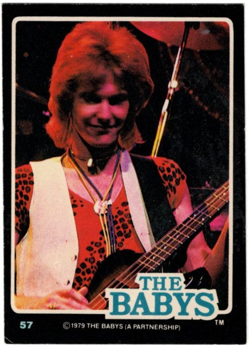 The Babys #57, 1979 Donruss Rockstars
