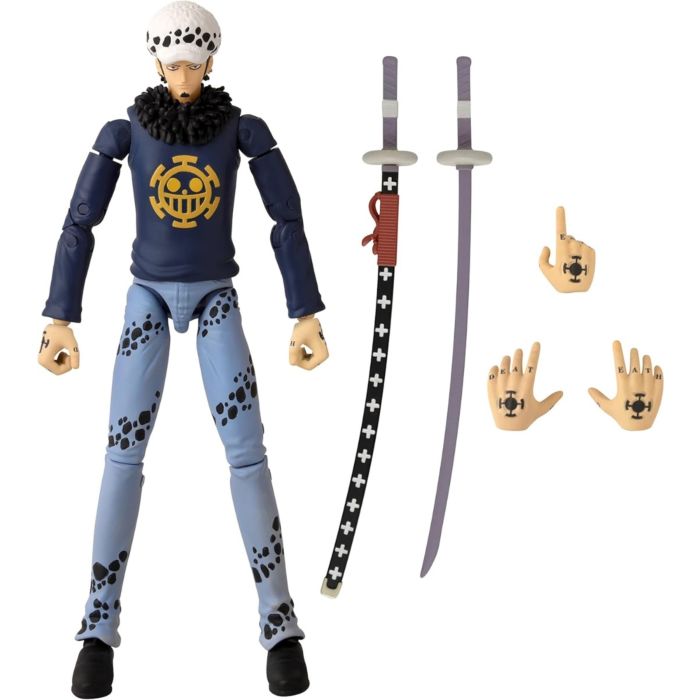 One Piece - Trafalgar Law Anime Heroes 6.5" Scale Action Figure