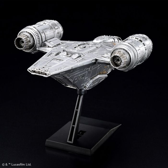 Bandai Star Wars The Mandalorian Vehicle Model EX018 Razor Crest (Silver Coating Ver.) Model Kit